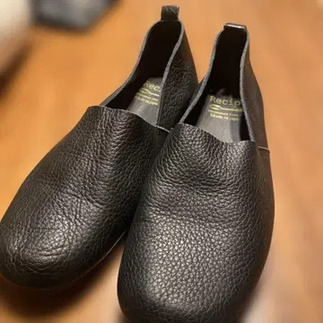 [ 정가 9,900엔 ] Recipe L컷 슬립온 블랙 24.5cm