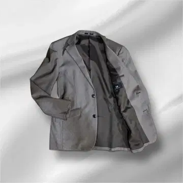 파이브 폭스 꼼사맨 그레이 (하운드투스 체크 패턴) 테일러드 자켓 M