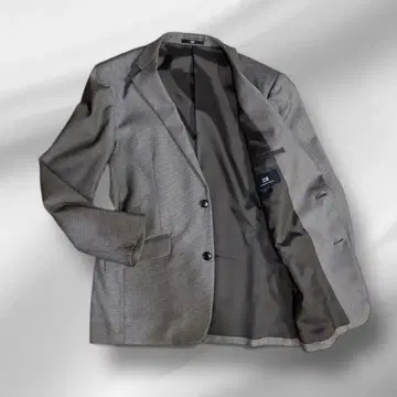 파이브 폭스 꼼사맨 그레이 (하운드투스 체크 패턴) 테일러드 자켓 M