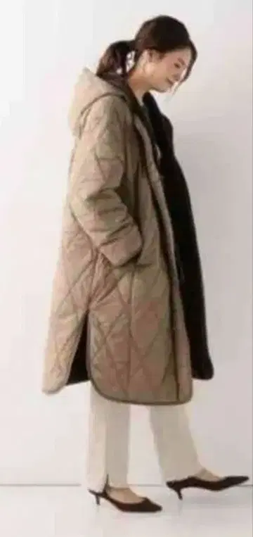 스픽 앤 스팬 2way 후디 코트