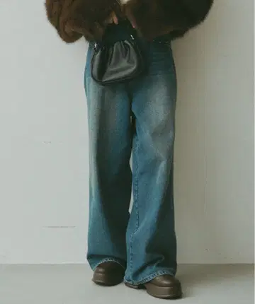 Kastane 스터드 데님 팬츠 사이즈 0 블루