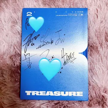[ 익명 배송 ] TREASURE 친필 사인 앨범