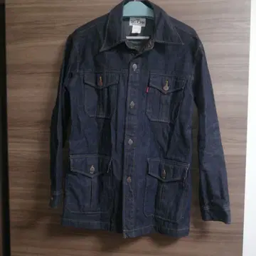 BIG-JOHN 인디고 커버올 L 데님 빅존 자켓