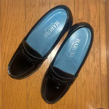 [ 새상품급 ] HARUTA 하루타 로퍼 블랙 22.5cm EEE