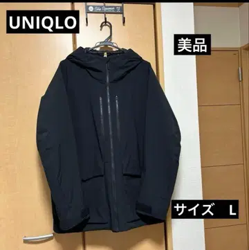 [ 새상품급 ] UNIQLO 하이브리드 다운 후드티 3D 컷 XL 사이즈