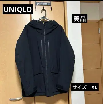 [ 새상품급 ] UNIQLO 하이브리드 다운 후드티 3D 컷 XL 사이즈