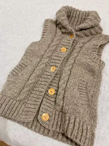 URBAN RESEARCH 어반 리서치 도어스 페루 니트 베스트