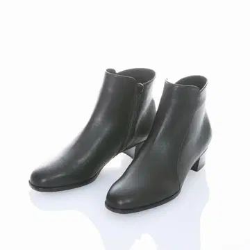 [ 새상품 ] 미하마 천연 가죽 숏부츠 블랙