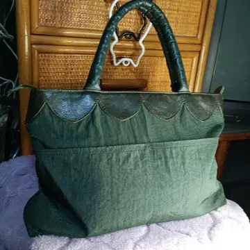 이비자 토트백 그린색