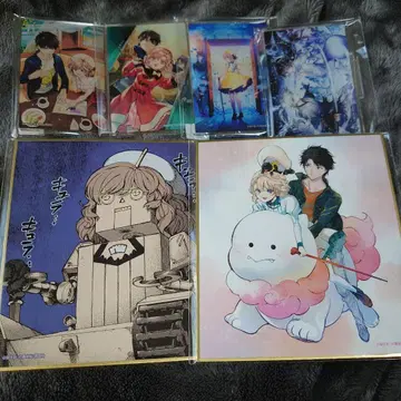 허구추리 복권 아크릴 스탠드 색지 묶음 판매