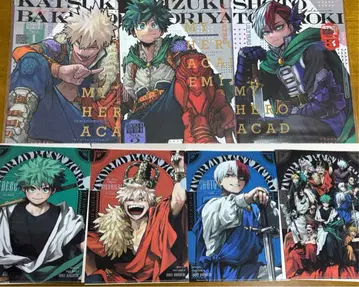 최강 점프 최강 가챠 클리어 파일 7장 세트 나의 히어로 아카데미아