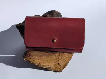 이탈리아 가죽 [엘바맷]을 사용한 명함지갑