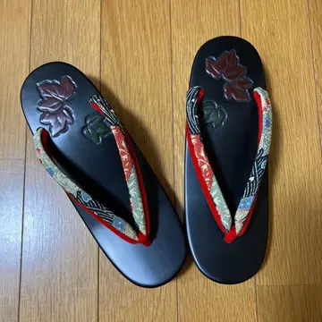 일본 나막신 유카타 일본 나막신 일본 의류 신발