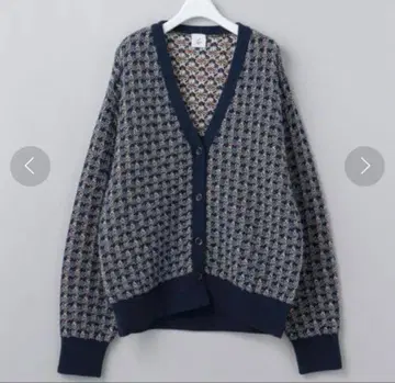 6(ROKU) V NECK KNIT CARDIGAN