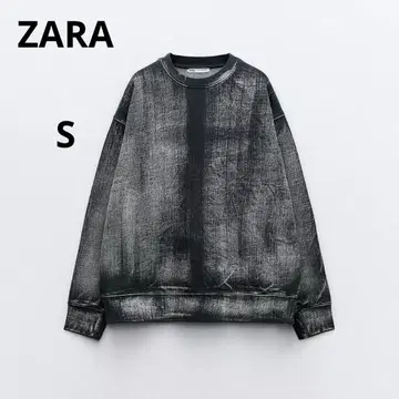 ZARA 타이다이 오버 사이즈 스웨트 셔츠