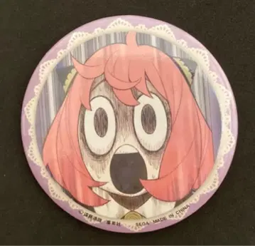 애니메이션 캐릭터 캔뱃지 놀란 표정