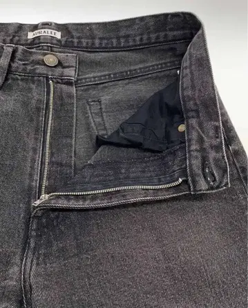 AURALEE/BLK/30 데님 팬츠