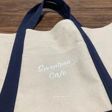Seventeen Cafe 캔버스 백
