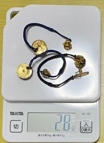 은제 의원 배지 x 3 28g