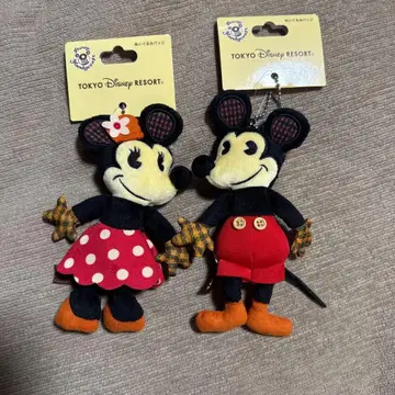 Disney Handycraft 페어 키링 / 인형 배지 새상품