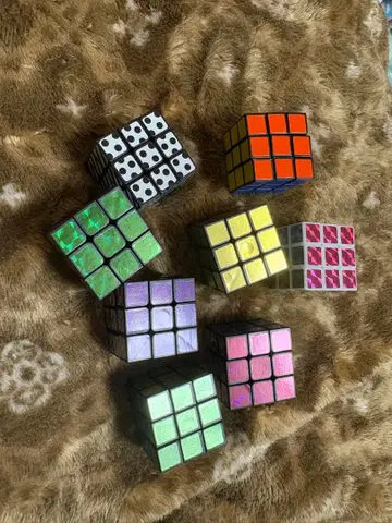 루빅스 큐브 8개 세트