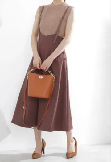 PROPORTION BODY DRESSING 브라운 스커트 사이즈 2