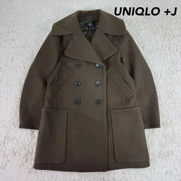 새상품급 유니클로 +J 더블 페이스 울 코트 M 질 샌더 코트