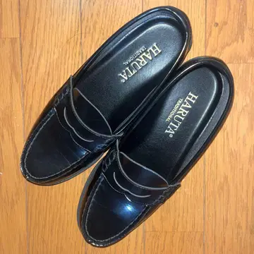 [ 새상품급 ] HARUTA 하루타 로퍼 블랙 24cm EE