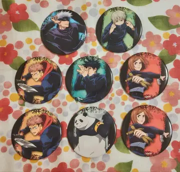 주술회전 TSUTAYA MAPPA 배지 8개