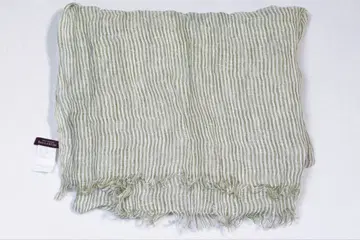 새상품 Ballantyne 스트라이프 린넨 스톨