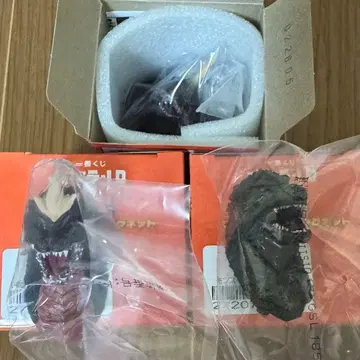 제일복권 고질라 몬스터 헤드 마그넷