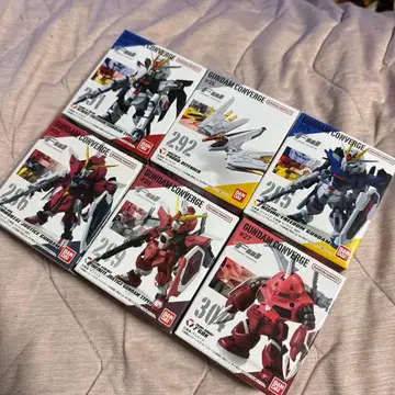 GUNDAM CONVERGE 6체 세트 프리덤식
