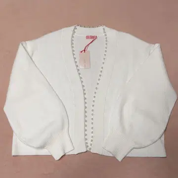 쿨 카리안 LUIS MARI 펄 볼륨 슬리브 가디건