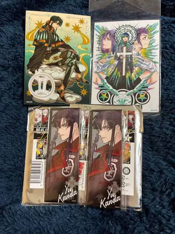 D.Gray-man 칸다 유우 그림 카드 캔뱃지 컬렉션 애니메이트 특전