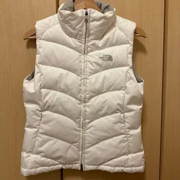 THE NORTH FACE 화이트 다운 베스트 XS