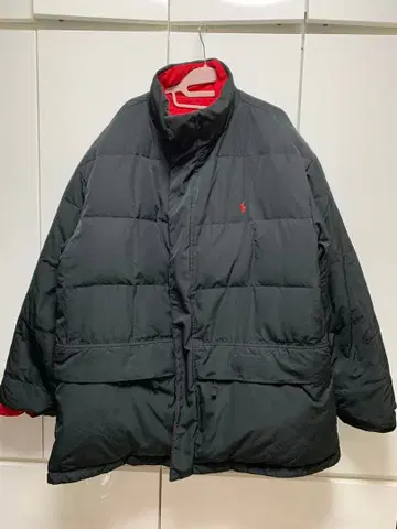 레어!! 랄프 로렌 리버서블 다운 자켓 사이즈 XL