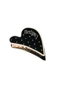 herlipto Bicolor Heart Twincle Hair Clip