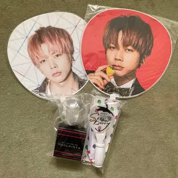 마스다 타카히사 부채 & 응원봉 세트