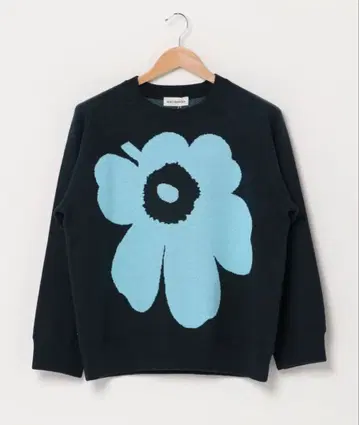 마리메꼬 오버 사이즈 니트 스웨터 네이비 우니코