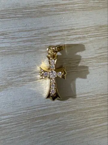 베이비 팻 크로스 22K 코트 파베 다이아