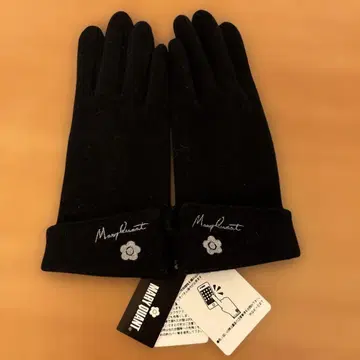 택 포함 새상품 마리콴트 장갑 블랙