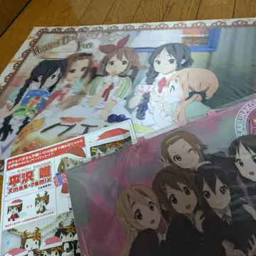 케이온 히라사와 유이 특대형 슈퍼 3D 포스터 파일 케이스 그래피그