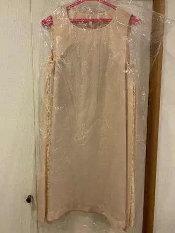 베이지 슬리브리스 드레스 드레스 원피스 파티 드레스