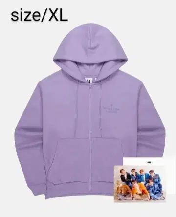 BTS Yet to Come BUSAN 후드티 XL 트레이딩 카드 포함