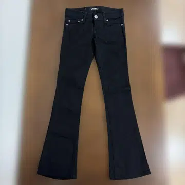 MOUSSY Selection 블랙 부츠컷 데님