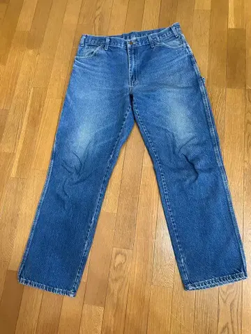 인기 Dickies 블루 워크 팬츠 W36 L32