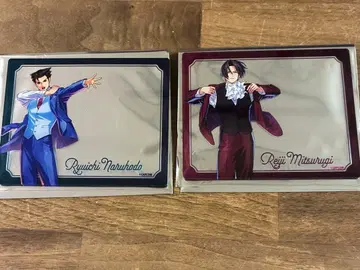 역전재판 나루호도 류이치 미츠루기 레이지 클리어 카드 세트