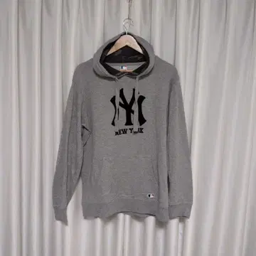 MLB 뉴욕 양키스 후드티 그레이