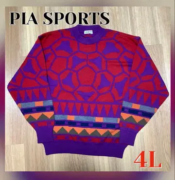 울 남성용 니트 스웨터 4L