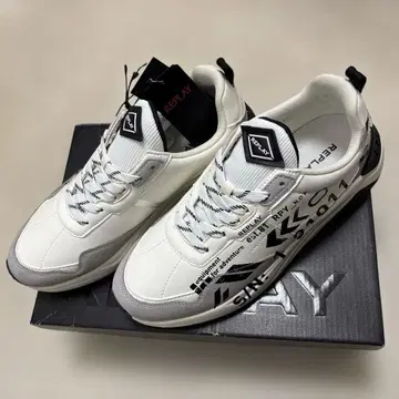 [택 포함 새상품] 리플레이 러닝 스니커즈 27cm